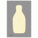 Law Enforcement Targets FBI/DEA Center Mass Q Target 22.5x34.5 Inch Gray/Manila 100 Per Case