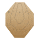 Law Enforcement Targets IPSC Classic Cardboard Target 18x30 Inch Brown/White 100 Per Case
