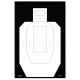 Action Target High Visibility IPSC/USPSA Paper Target