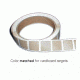 Law Enforcement Targets Self-Adhesive Target Pasters 3/4 Inch Square Brown 500 Per Roll