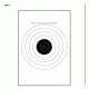 Law Enforcement Targets SR-1 100 Yard Military Target 21x21 Inch Black 100 Per Case