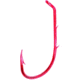 Lazer Sharp Baitholder Hook,Offset,Down Eye,Two Slices,Forged,Red,G-Pack Hooks L181RGK-8