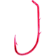 Lazer Sharp Baitholder Hook,Offset,Down Eye,Two Slices,Forged,Red,G-Pack Hooks L181RGK-8