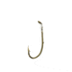 Lazer Sharp Baitholder Saltwater Snelled Hook,Striped Bass,Offset,Down Eye,2 Slices,Mono,36in,Bronze L801-2/0