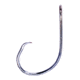 Lazer Sharp Circle Sea Hook,Barbless,Offset,Ringed Eye,95 Per Lip Hook Rate,NeedlepointPlatinum Black Plus,G-Pack Hooks L197BG-2/0