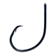 Lazer Sharp Circle Sea Hook,Billfish Endorsed,Wide Gap,Non-Offset,Ringed Eye,Light Wire,Forged Point,Platinum Black Plus,50-Box Hooks L2004ELF-8/0