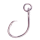 Lazer Sharp Circle Sea Hook,Medium Wire,Offset,Welded Ring,Needlepoint,Platinum Black Plus,G-Pack Hooks L2020G-7/0