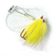 Lazer Sharp Cod Rig,Red Hook,Yellow Bucktail L805Y-8/0