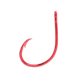 Lazer Sharp Circle Sea Hook,Offset,Ringed Eye,Needlepoint,Sea Guard Red,G-Pack Hooks L8197G-2/0