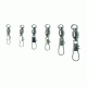 Lazer Sharp Deluxe Ball Bearing Swivel w/ Interlock Snap,Nickel SLBBIN-3