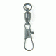 Lazer Sharp Deluxe Ball Bearing Swivel w/ Interlock Snap,Nickel SLBBIN-3
