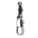 Lazer Sharp Deluxe Barrel Swivel w/Interlock Snap,Nickel SLBIN-16