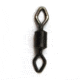 Lazer Sharp Diamond Eye Rolling Swivel,Black SLDEBK-10
