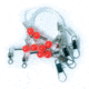 Lazer Sharp Double Drop Monofilament Rig,Value Pack L841-VP1
