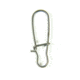 Lazer Sharp Duo Lock Snap Swivel,Black SLDLBK-4