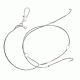 Lazer Sharp Flounder Rig,2 Yellow Corn Style Beads L901