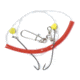 Lazer Sharp Flounder Rig,Red Tubing,2 Yellow Corn Style Beads L903