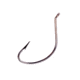 Lazer Sharp Kahle Hook,Offset,Up Eye,Non-Forged,Plain Shank,Needlepoint,Nickel,U-Pack Hooks L145UK-4/0