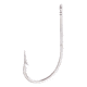 Lazer Sharp O Shaughnessy Hook,Non-Offset,Ringed Eye,Forged,Desgned for Spinnerbaits,Nickel,100-Box Hooks L253-2/0