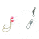 Lazer Sharp Pompano Saltwater Double Rig,20in,Gold L967-2