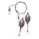 Lazer Sharp Ready Rig,18in w/2oz Egg Sinker L832-2