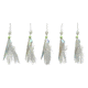 Lazer Sharp Real Fish Skin Sabiki w/Glow Bead L1019GL-14