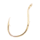 Lazer Sharp Salmon Egg Hook Up Eye 1 Slice,Gold,G-Pack Hooks L038G-10