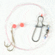 Lazer Sharp Snapper And Croaker Saltwater Rig,Gold,Size 2,WMC Rigs L995-2