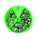 Lazer Sharp Steel and Tin Egg Sinker Removable Split Shot NLDPERS