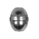 Lazer Sharp Steel Egg Sinker,Size 1/2oz NLES12
