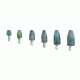 Lazer Sharp Steel Screw Worm Weight,Size 3/8oz LNLSWWBK38