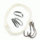 Lazer Sharp Tarpon Pro Rig w/Fluorocarbon,Platinum Black L1034-3pk