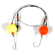 Lazer Sharp Two Hook Bluefish Bait Saltwater Rig,Nickel L982-3/0