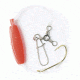 Lazer Sharp Weakfish Rig,Orange Cigar Float w/ Peg L915