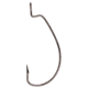 Lazer Sharp Wide Gap Worm Hook,Platinum Black,G-Pack Hooks L092GK-2/0