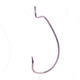 Lazer Sharp Wide Gap Worm Hook,Platinum Black,G-Pack Hooks L092GK-4/0