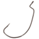 Lazer Sharp Wide Gap Worm Hook,Platinum Black,U-Pack Hooks L092UH-5/0