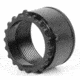 LBE Unlimited AR 308 Barrel Nut, Black, LBARBNT308