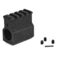 LBE Unlimited Upper Receiver Height .750 Gas Block w/Rail, Set Screws Included, Black, LBARRGB-UH