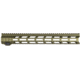 Lead &amp; Steel JAG Ar15/M16 Free Float Handguard, Olive, JAG-HG-15-ODG