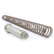 Lead &amp; Steel M-16/AR-15 Mil-Spec H2 Buffer and Chrome Silicon Buffer Spring Combo, Chrome, 122323