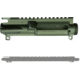 Lead &amp; Steel Mil-Spec Threaded Stripped Upper Receiver, Canopy Green, NIR-SURF-CGRN