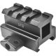 Leapers UTG 0.83in Medium Profile Riser Mounts for Rifles with Picatinny/Weaver Rail Mounts