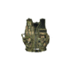 Leapers UTG Combat Tactical Vest w/Quick Draw Holster - Woodland Digital PVC-V547EL