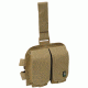 Leapers Deluxe Adjustable Rifle Mag Pouch-Double Drop-Leg Mag Pouch-''Six'' Mags Max PVC-LP604T