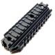 Leapers Deluxe See-Thru Carry Handle Mount with Picatinny Tri-Rails and STANAG Dimension MNT-993TR