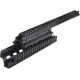 Leapers UTG Tactical Quad Rails for Saiga 12 Ga &amp; Compatibles MNT-HGSG12