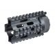 UTG Pro AR Pistol 4in Free Float Quad Rail System