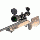 Leapers UTG 1 in. 3-9X50 AO True Hunter IE Scope with Zero Locking-Reset WE, Rings and Sunshade, x000D SCP-U395AOIEW