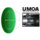 Leapers UTG 2-16x44 30mm Multirange AO Rifle Scope, 36-color UMOA Reticle, SCP3-216UMOA